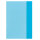 HLZ Heftumschlag A4 transparent blau