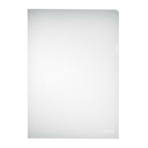 Herlitz Aktenhülle A4 PP Standard genarbt oben und rechts offen 100St