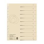 Herlitz Trennblatt A4 ch 50St Kraftkarton Druck sw...