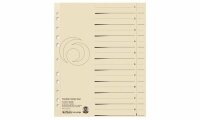 Herlitz Trennblatt A4 ch 10St Kraftkarton Druck sw...