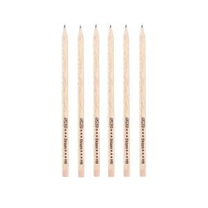 Herlitz Bleistifte Holz natur HB FSC Mine bruchsicher 12er Blisterkarte