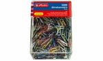 Herlitz Büroklammer 26mm Metall farb sort...
