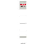 Herlitz Rückenschild 30x190mm ws 10St Karton...