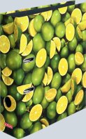 Herlitz Ordner maX.file A4 8cm Lemon Innenspiegel sw