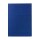 Herlitz Karton-Bewerbungsmappe A4 3tlg. bl RC-Karton 2 transp. Klemmschienen