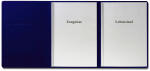 Herlitz Karton-Bewerbungsmappe A4 3tlg. sw RC-Karton 2...