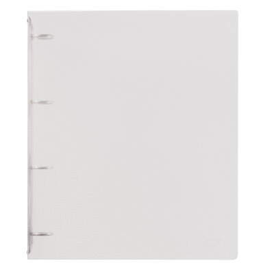 Herlitz Ringbuch A4 PP 4-Bügel 3cm Rücken 19mm Füllhöhe transluzent