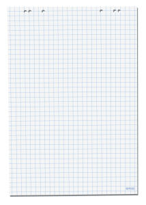 Herlitz Flipchartblock 68x99cm 20 Blatt kariert 25mm/blanko 80g/m² FSC Mix