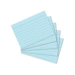 Herlitz Karteikarte A7 liniert bl 100St hf...