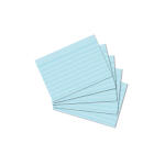 Herlitz Karteikarte A8 liniert bl 100St hf...