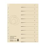 Herlitz Trennblatt  A4 ch 100St Kraftkarton Druck sw...