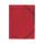 Ordnungsmappe A4 Quality 1-7 rot, Quality-Karton, 355 g/qm