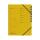 Ordnungsmappe A4 Quality 1-7 gelb, Quality-Karton, 355 g/qm