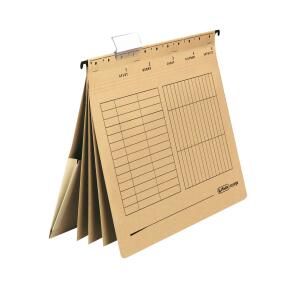 Herlitz Hängehefter A4 mehrfach br 5St Mehrfachheftung Trennblätter Tasche