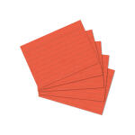 Herlitz Karteikarte A7 liniert or 100St hf...