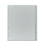 Herlitz Register A-Z 24x29,7cm PP 20tlg. Eurolochung...