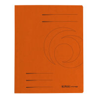 HLZ Schnellhefter Karton A4 orange