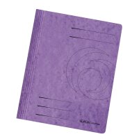 HLZ Schnellhefter Karton A4 violett