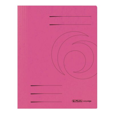 HLZ Schnellhefter Karton A4 fuchsia