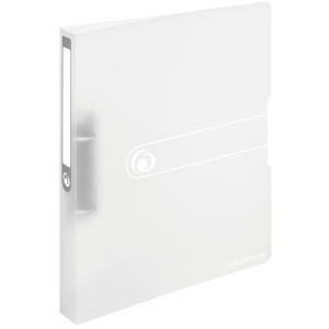Herlitz Ringbuch A4 PP 2-Ringe 3,8cm Rücken 25mm Füllhöhe transparent farblos