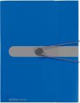 Herlitz Sammelbox A4 PP opak blau Rückenbreite 4cm,...