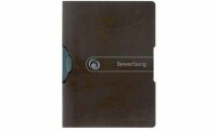 Herlitz Bewerbungsmappe A4 Express-Clip sw PP-Folie 30...