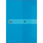 Herlitz Dokumententasche A4 PP tr.blau mit...
