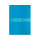Herlitz Dokumententasche A5 PP tr.bl mit Druckknopfverschluss