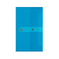 Herlitz Dokumententasche DL PP tr.blau mit...