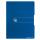 Herlitz Klemmbrettmappe Polyfoam A4 blau Stifthalter, Gummizug