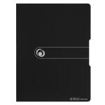 Herlitz Klemmbrettmappe Polyfoam A4 schwarz Stifthalter,...