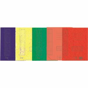 HLZ Schnellhefter Karton A4 farbig sortiert 10er Pack