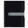 Herlitz Spiralblock to go A4 80Bl Motiv schwarz Sonderlineatur kariert
