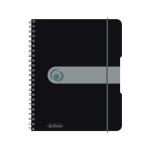Herlitz Spiralblock to go A5 80Bl Motiv schwarz...