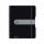 Herlitz Spiralblock to go A5 80Bl Motiv schwarz Sonderlineatur kariert