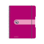 Herlitz Spiralblock to go A5 80Bl Motiv beere...