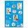 Herlitz Malblock A4 Sticker 50 Bl. FSC Pretty Pets