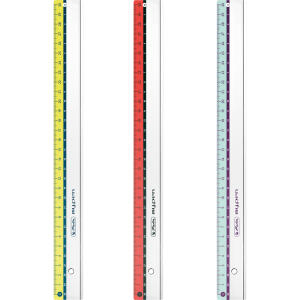 Herlitz Lineal my.pen 30cm Kunststoff farbig sortiert