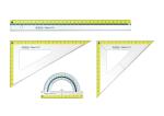 Herlitz Geometrieset my.pen 4-tlg. Kunststoff farbig...