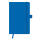 Herlitz Notizbuch Classic A5 96Blatt blau Leseband und Falttasche my.book