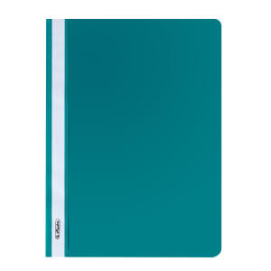 Herlitz Schnellhefter A4 PP tk transparenter Vorderdeckel