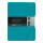 Herlitz Notizheft flex PP A5,40 Blatt,kar. caribbean turquoise, my.book