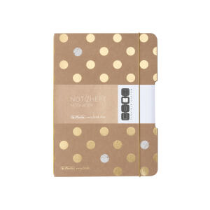 Herlitz Notizheft flex A5 40 punkt. Pure Gl