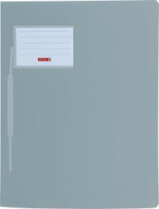 BRUNNEN 102015092 Schnellhefter FACT!pp transluzente PP-Folie silver