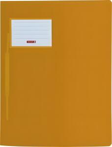 BRUNNEN 102015040 Schnellhefter FACT!pp transluzente PP-Folie orange
