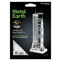 Metal Earth Luftfahrt Apollo Saturn V mit Startrampe