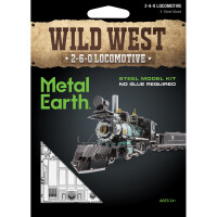 Metal Earth Wild West 2-6-0 Locomotive