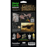 Metal Earth Game of Thrones Drogon