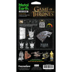 Metal Earth Game of Thrones House Stark Sigil