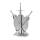 Metal Earth Game of Thrones House Stark Sigil